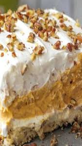 Best Pumpkin Delight Dessert Recipe Video Lil Luna Recipe Pumpkin Delight Dessert Recipe Layered Pumpkin Dessert Pumpkin Delight