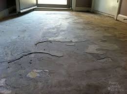 How To Patch And Level A Concrete Floor Painted Concrete Floors Cleaning Concrete Floors Concrete Floors Diy