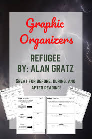 Refugee By Alan Gratz Graphic Organizers High School English Lessons Gratz Middle School Reading