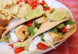 Fish tacos tequila lime sauce. Tequila Lime Shrimp Tacos With Chipotle Cream Tequila Lime Shrimp Seafood Dinner Shrimp Taco Recipes