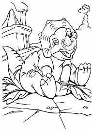 Funny Cera From Land Before Time Coloring Pages For Kids Printable Free Land Before Time Dinosaur Coloring Pages Dinosaur Coloring Baby Coloring Pages