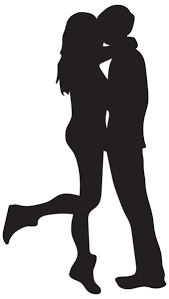 Black And White Kiss Silhouette Kissing Couple Silhouettes Png Clipart Image Couple Silhouette Silhouette Drawing Silhouette