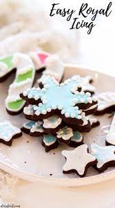 This one doesnt have eggs. Easy Royal Icing Easy Royal Icing Recipe Easy Sugar Cookies Icing Recipe