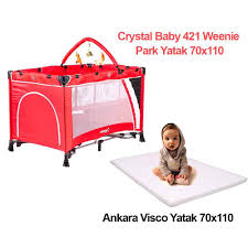 Crystal Baby 421 Weenie Park Yatak Kampanyasi 70x110 Kirmizi Ilke Bebe