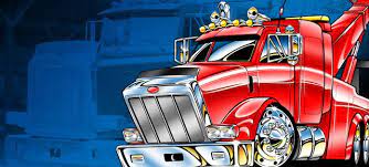 Big Tow Cartoon W I P Towing Trucks Cartoon