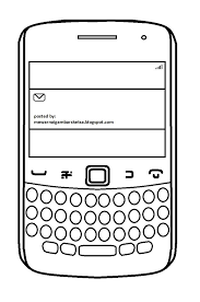 Mewarnai Gambar Mewarnai Gambar Sketsa Handphone 5 Alat Komunikasi Komunikasi Gambar