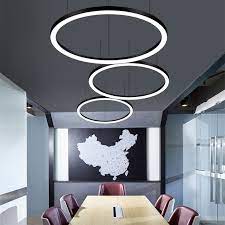 Hot Item Profile Circular Led Pendant Linear Light For Big Meeting Room Linear Lighting Meeting Room Linear Pendant Lighting
