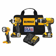 Dewalt Dck384c2 20v Max Compact 3 Tool Combo Kit