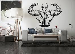 Welcome to ikea, where you will always find affordable furniture, stylish home décor and innovative modern home solutions, as well as design inspiration and unique home ideas! Wall Vinyl Sticker Decals Mural Room Design Bedroom Muscle Man Bodybuilding Gym Weight Power Lift Bo2850 Room Design Bedroom Home Decor Room Design