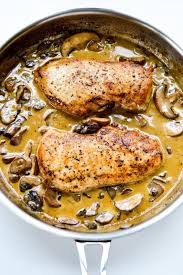 Braised chicken legs with grapes and fennel there's nothing wrong with defaulting to chicken when you're trying to think of dinner party ideas. Bella Brandy Cream Chicken Night Dinner Recipes Chicken Dinner Party Recipes Dinner Party Recipes Main