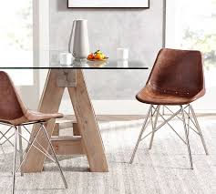 Maud Leather Dining Chair In 2020 Leather Dining Chairs Wooden Dining Chairs Dining Chairs