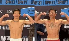 Carl Jammes Martin, Mexican foe officially weigh in for U.S. debut
