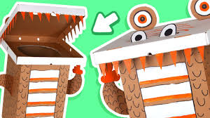Please read all the instructions before starting the dustbin for your comprehension. Cardboard Dinosaur Dustbin Crafts Ideas With Boxes Diy On Box Yourself Youtube