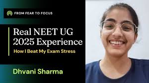 How Dhvani Sharma CRACKED NEET UG 2025 Exam