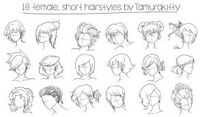 Various human hair bundles,lace closures,lace frontals,wigs,hair extention on sale! Hairstyles For Short Hair Drawing Manga Hair Female Anime Hairstyles Short Hair Drawing