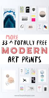 33 Totally Free Modern Art Printables For Your Home Fox Hazel Free Art Prints Modern Art Printables Free Printable Wall Art