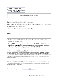 When Fat Meets Disability in Poverty Porn: exploring the cultural  mechanisms of suspicion in Too Fat to Work
