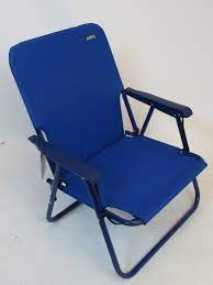 The chair has the following dimensions: One Position Low Beach Chair By Copa