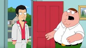 Family guy is an american animated television sitcom created by seth macfarlane for the fox broadcasting company. Peter Griffin At The Door Holy Crap Lois It S X Know Your Meme