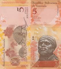 Tagesaktuelle und historische devisenkurse im währungsrechner. Venezuela 5 Bolivares 19 08 2014 Km 89a Unc Ma Shops