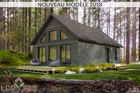 Chalet 820 Prefabricated Houses Cottage Plan Lake House Plans