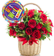 Nothing says feel better soon than a fresh cut bouquet. Provincial Delivery Cebu Get Well Soon 24 Roses With Get Well Balloon