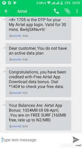 500mb data, follow instructions given inside. How To Get 1gb Free Data On Airtel From My Airtel App