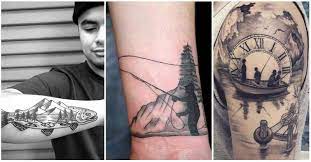 Fishing boat silhouette stock illustrations green energy. Updated 45 Alluring Fishing Tattoos August 2020