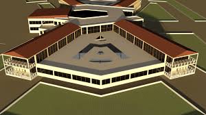 Школа 3д модель - Чертежи, 3D Модели, Проекты, Здания социально-бытового  назначения