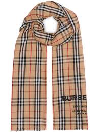 Burberry camel giant check python printed cashmere scarf 100% authentic bnwt uni. Burberry Scarves Scarf Check Motif Scarf Brown Tessabit Shop Online