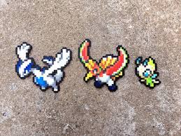 Gen 2 Legendaren Turm Trio Lugia Ho Oh Mythische Celebi Etsy Pokemon Perler Beads Pokemon Bead Perler Beads