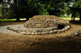One small hole in the roof chamber acts as a camera obscura. Linden Cloud Chamber Chris Drury