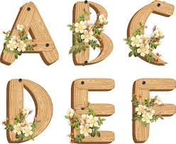 Dekupaj Resimleri Nasil Kullanilir Alfabe Harfleri Resim Alphabet