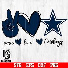 Instant digital download for use with silhouette and cricut cutting machines. Peace Love Cowboys Svg Eps Dxf Png File Peace And Love Svg Eps