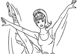 Barbie barbie principessa si affaccia sul balcone. Disegno Di Barbie E Le Scarpette Rosa Da Stampare Ballerina Da Colorare
