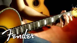 The bridge holds the strings in place at the bottom of the guitar. Fender Acoustic Custom Shop Newporter Custom Design Fender Youtube