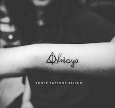 Always Snape Deathly Hallows Always Tattoo Always Harry Potter Tattoo Tiny Harry Potter Tattoos