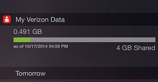 Check spelling or type a new query. Get The Verizon Data Usage Widget For Ios 8 The Iphone Faq