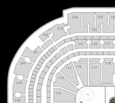 Nashville Predators Bridgestone Arena Seat Chart Full Size