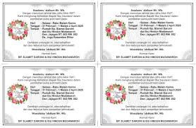 Nah tanpa panjang lebar berikut ini kami menyajikan 91 contoh undangan pernikahan di besek gratis terbaik Undangan Tonjokan Penggambar