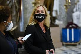 The us house of representatives has voted to expel a republican congresswoman from two committees over incendiary remarks she made before being elected. Journalists Booted From Marjorie Taylor Greene Town Hall