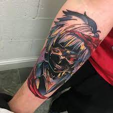 Tattoospirit Tattoo Tatowierung Kunst Korperkunst Idee Design Manga Unterarm Newschool Comic Bohse Onkelz Tattoo Tatowierungen Tattoos Vorlagen