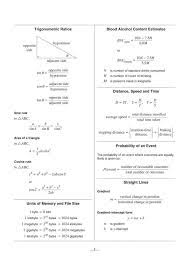 12 Math Formula Worksheet Chart Sheet Com Math Formulas Math Formula Sheet Online Tutoring