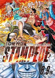 It shows that the expected premiere date for the movie and the cast involve. One Piece Stampede One Piece Wiki Fandom