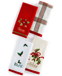 Lenox Closeout Holiday Fingertip Towel Sets Reviews Bath Towels Bed Bath Macy S Fingertip Towels Towel Set Shower Accessories