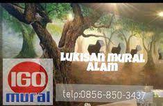 Lukisan dinding mural cafe yang oke dan pas untuk meningkatkan minat pengunjung. 0856 850 3437 Biaya Lukisan Mural Art Lukisanmuraltk Profil Pinterest