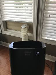 Portable air conditioners must be installed properly and able to exhaust hot air as they cool. Diy Window Installation For The Delonghi Pinguino Portable Air Conditioner Handmade With Ashley