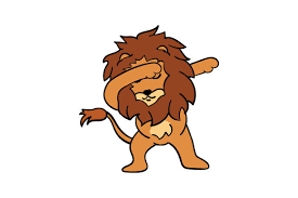 Download Lion Dabbing Svg Cut File By Creative Fabrica Crafts Creative Fabrica SVG Cut Files