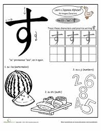 Hiragana Alphabet Su Hiragana Japanese Language Learning Japanese Language