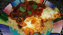 Add the couscous and toss around with a wooden spoon until golden brown. Gobble Dinner Box Moroccan Style Baked Eggs With Falafel Couscous Steemit